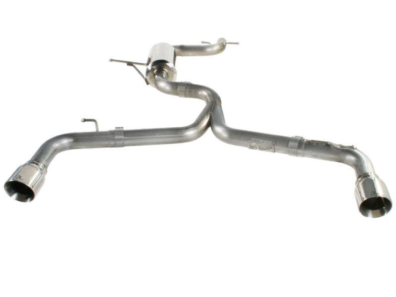 aFe MACHForce XP Exhaust 304SS Cat-Back w/ Polished Tips 12-13 VW Beetle L4 2.0L (t) - DTX Performance