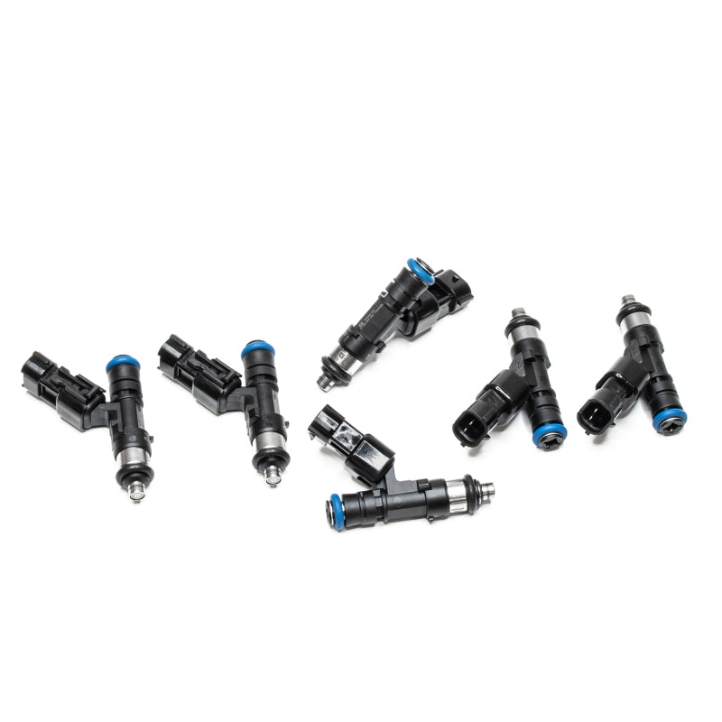 DeatschWerks 02-14 WRX / 07-15 STi / 07-12 LGT EJ20/EJ25 650cc Top Feed Injectors - Set of 4 - DTX Performance