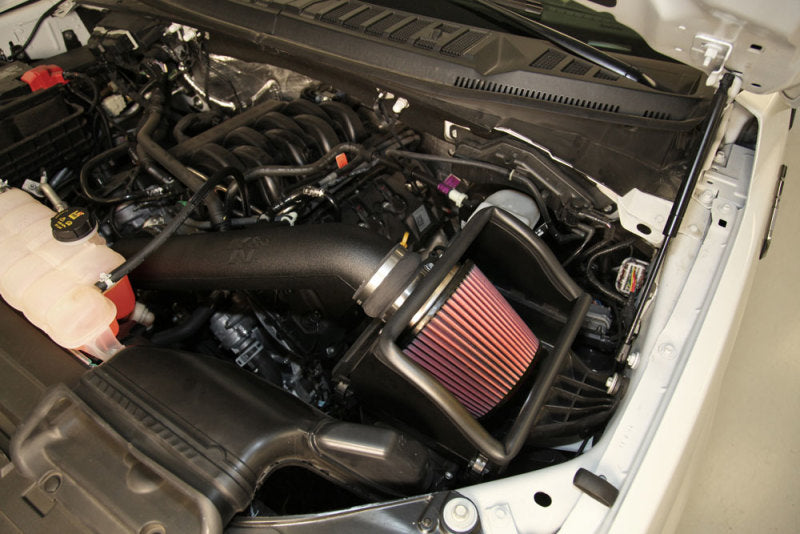 K&N 2015 Ford F-150 5.0L V8 Performance Intake Kit - DTX Performance