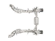 Load image into Gallery viewer, Akrapovic 16-17 Ferrari 488 GTB/488 Spyder Slip-On Line (Titanium) w/ Carbon Tips - DTX Performance