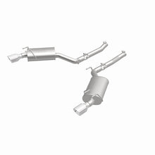 Load image into Gallery viewer, MagnaFlow Axle-Back Stainless Dual Split 4in Polished Tips 10-15 Chevrolet Camaro Convert. 3.6L V6 - DTX Performance