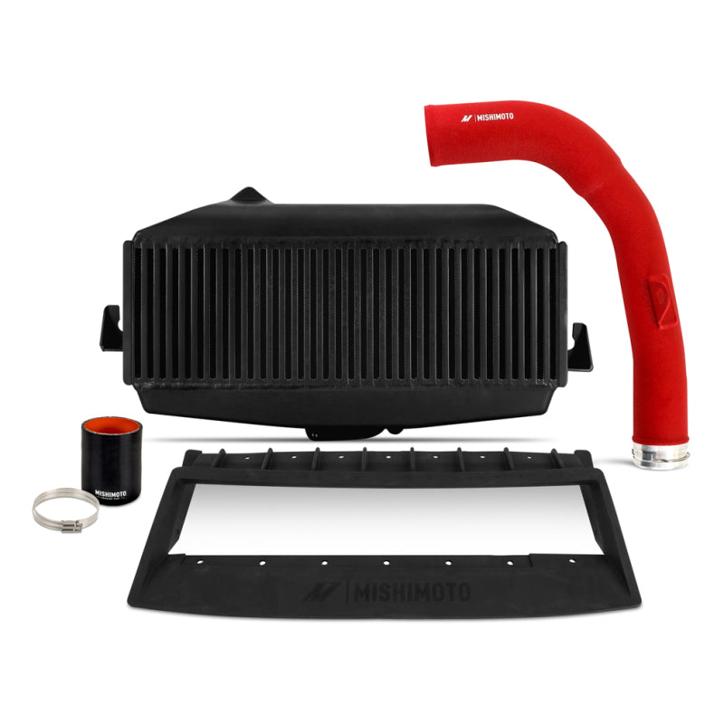 Mishimoto 22+ WRX TMIC Kit Black Core Red Pipes - DTX Performance