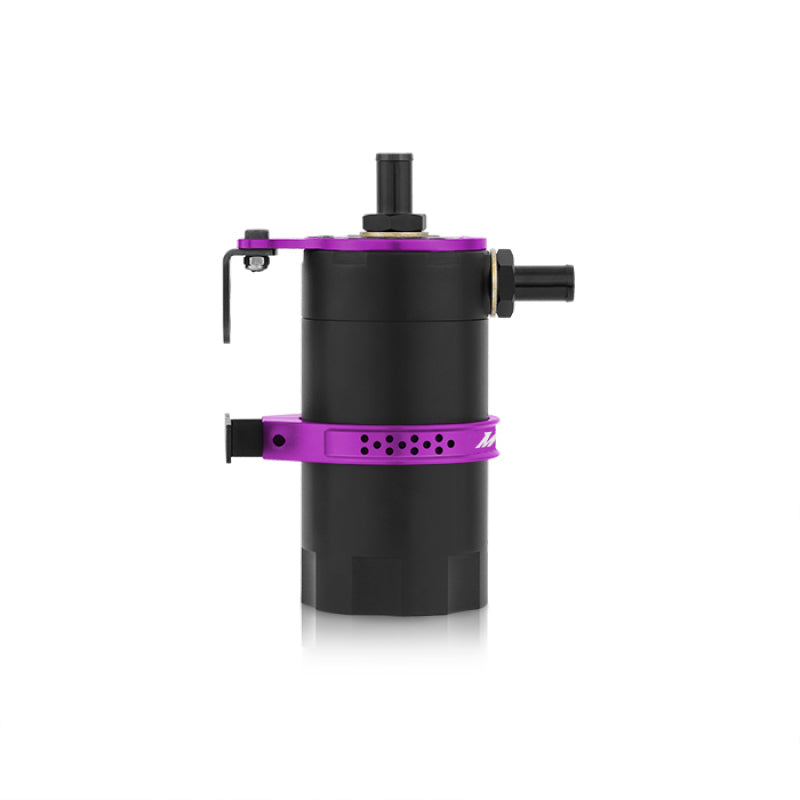 Mishimoto Universal Baffled Oil Catch Can - Purple - DTX Performance