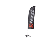 Load image into Gallery viewer, Akrapovic Self standing beach flag set - small - DTX Performance