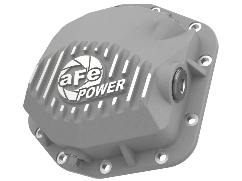 aFe Power Street Series Rear Differential Cover Raw w/Machined Fins 18-21 Jeep Wrangler JL Dana M200 - DTX Performance