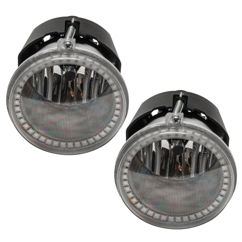 Oracle Lighting 07-09 Chrysler Aspen Pre-Assembled LED Halo Fog Lights -Red - DTX Performance