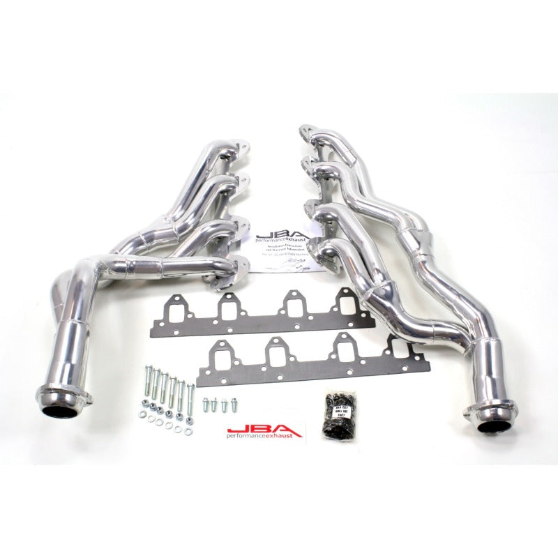 JBA 67-70 Ford Mustang 390-428 FE 1-3/4in-2-1/2in Primary Silver Ctd Tri Y Header - DTX Performance