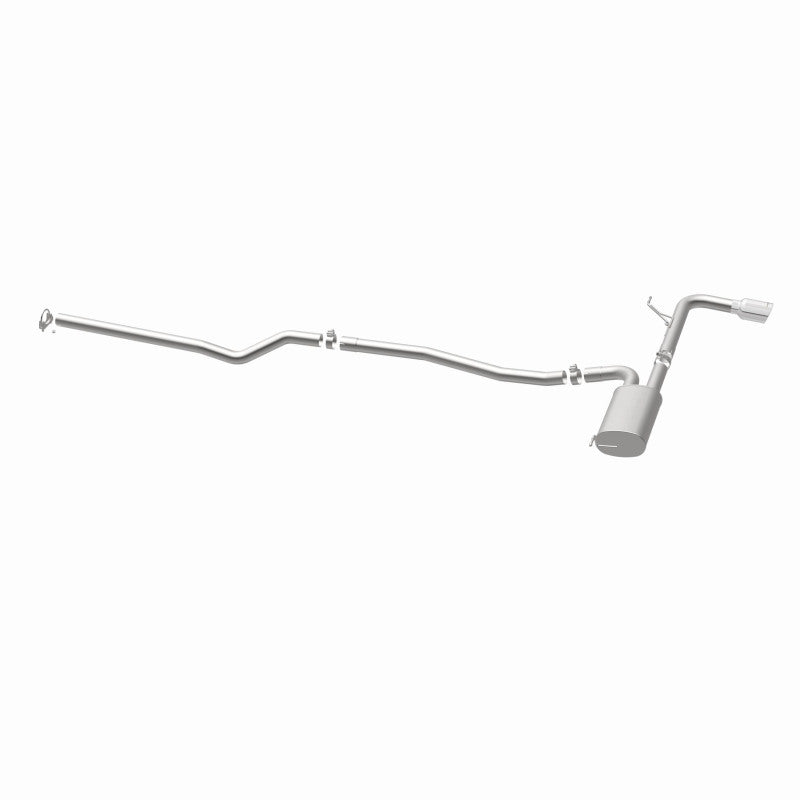 MagnaFlow 13-14 Ford Fusion L4 1.6L Turbo  Stainless Cat Back Performance Exhaust - DTX Performance