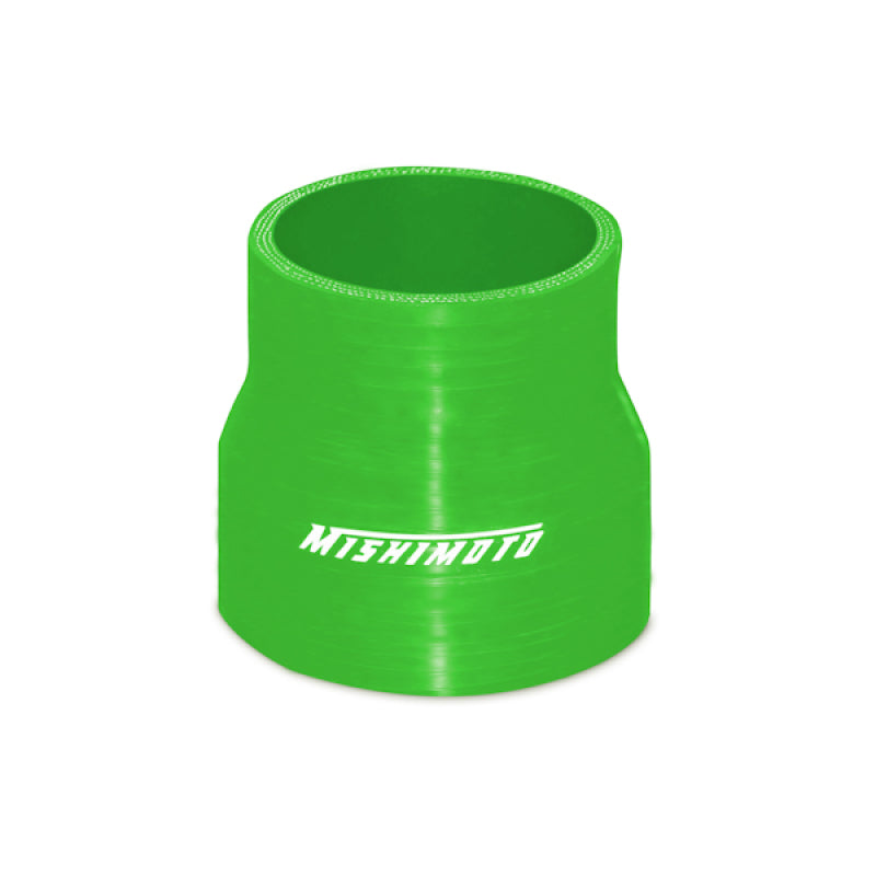 Mishimoto 2.5in. to 3in. Transition Coupler Green - DTX Performance