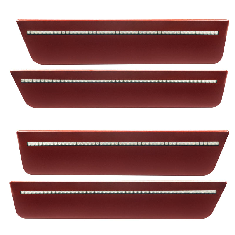 Oracle 08-14 Dodge Challenger Concept Sidemarker Set - Clear - High Octane Red Pearl (PRR) - DTX Performance