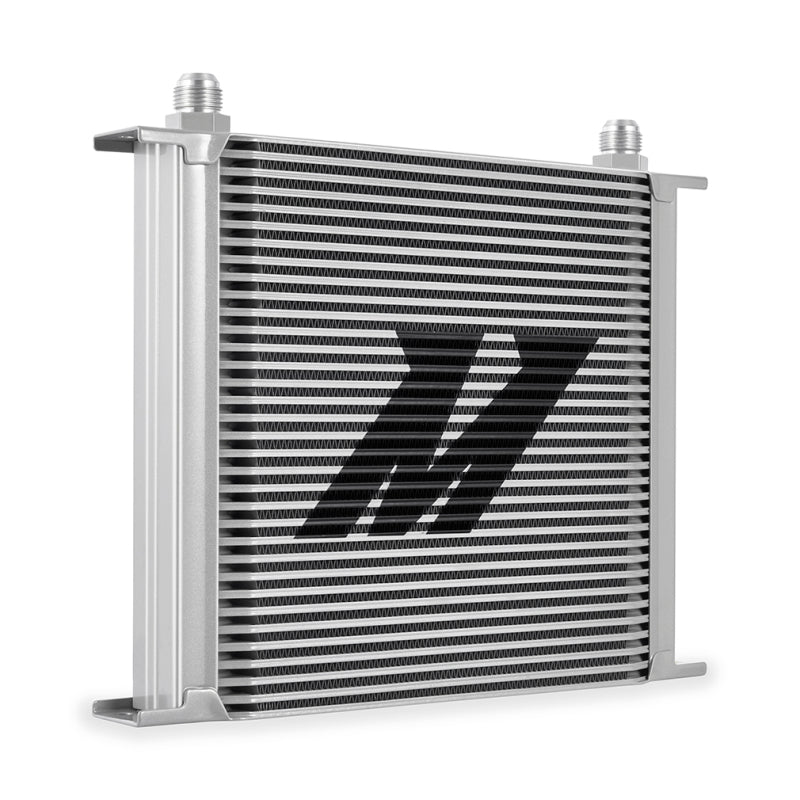 Mishimoto Universal 34 Row Oil Cooler - Silver - DTX Performance