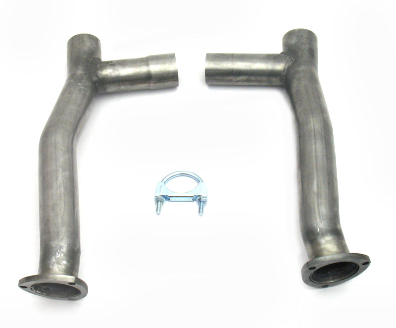 JBA 65-73 Ford Mustang 260-302 4 Speed C4/C6/AOD 409SS Mid Pipes - DTX Performance