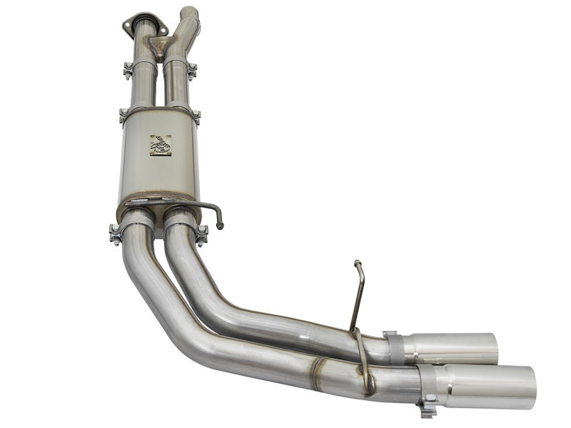 aFe POWER Rebel Series 3in 409 SS Cat Back Exhaust w/ Polished Tips 17 Ford F-150 Raptor V6-3.5L - DTX Performance