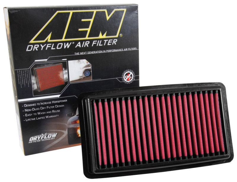 AEM 16-17 Honda Pilot V6-3.5L F/l DryFlow Air Filter - DTX Performance