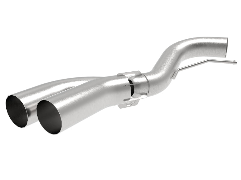 aFe Rebel DPF-Back 409 SS Exhaust System w/Dual Polished Tips 18-19 Ford F-150 V6 3.0L (td) - DTX Performance