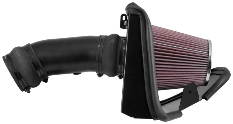 K&N 2017 Dodge Challenger Hellcat SC V8-6.2L F/l Typhoon Air Intake - DTX Performance