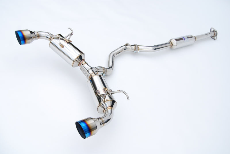 Invidia 12+ Subaru BRZ / Toyota 86 N2 60mm Single Layer Titanium Burnt Tips Cat-Back Exhaust - DTX Performance