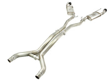 Load image into Gallery viewer, aFe MACHForce XP Exhaust 3in Stainless Stee CB/10-13 Chevy Camaro V8-6.2L (td) (gloss blk tip) - DTX Performance