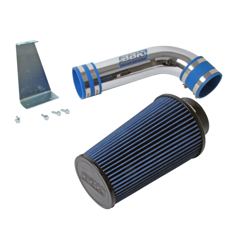 BBK 86-93 Mustang 5.0 Cold Air Intake Kit - Standard Style - Chrome Finish - DTX Performance