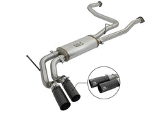 Load image into Gallery viewer, aFe POWER Rebel Series 2-1/2in 409 SS Cat Back Exhaust w/ Black Tips 16-17 Nissan Titan V8 5.6L - DTX Performance