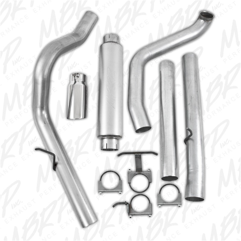 MBRP 1999-2003 Ford F-250/350 7.3L Turbo Back Single Side - DTX Performance