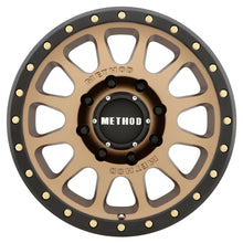 Load image into Gallery viewer, Method MR305 NV HD 18x9 +18mm Offset 8x6.5 130.81mm CB Method Bronze/Black Street Loc Wheel - DTX Performance