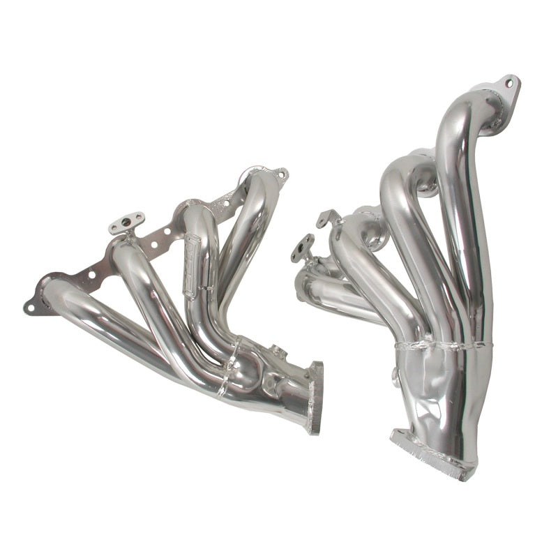 BBK 97-99 Corvette C5 LS1 Shorty Tuned Length Exhaust Headers - 1-3/4 Silver Ceramic - DTX Performance