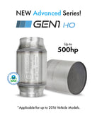 GESI G-Sport 6PK 300 CPSI EPA Compliant 2.5in Inlet/Outlet GEN1 High Output Cat Conv Assembly