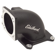 Load image into Gallery viewer, Edelbrock High Flow Intake Elbow 95mm Throttle Body to Square-Bore Flange Black Finish - DTX Performance