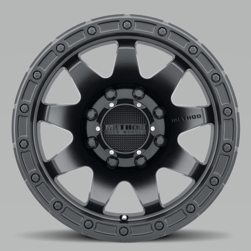 Method MR317 20x9 +18mm Offset 8x6.5 130.81mm CB Matte Black Wheel - DTX Performance