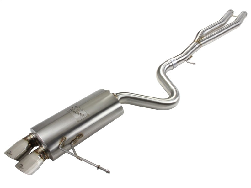 aFe MACHForce Exhaust Cat-Back SS-304 w/ Polished Tips 07-13 BMW 328i (E92/93) L6 3.0L Non-Turbo - DTX Performance