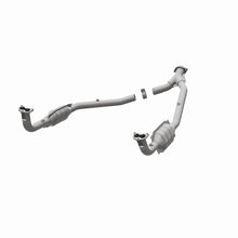 Load image into Gallery viewer, MagnaFlow Conv DF 97 Land Rover Defender 90 4.0L Y-Pipe Assy / 96-99 Discovery 4.0L Y-Pipe Assy - DTX Performance