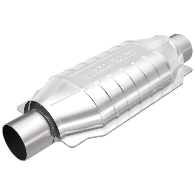 MagnaFlow Conv Universal 3in Inlet/Outlet Center/Center Oval 12in Body L x 6.5in W x 16in Overall L - DTX Performance