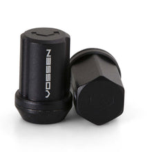 Load image into Gallery viewer, Vossen 35mm Lug Nut - 12x1.25 - 19mm Hex - Cone Seat - Black (Set of 20) - DTX Performance