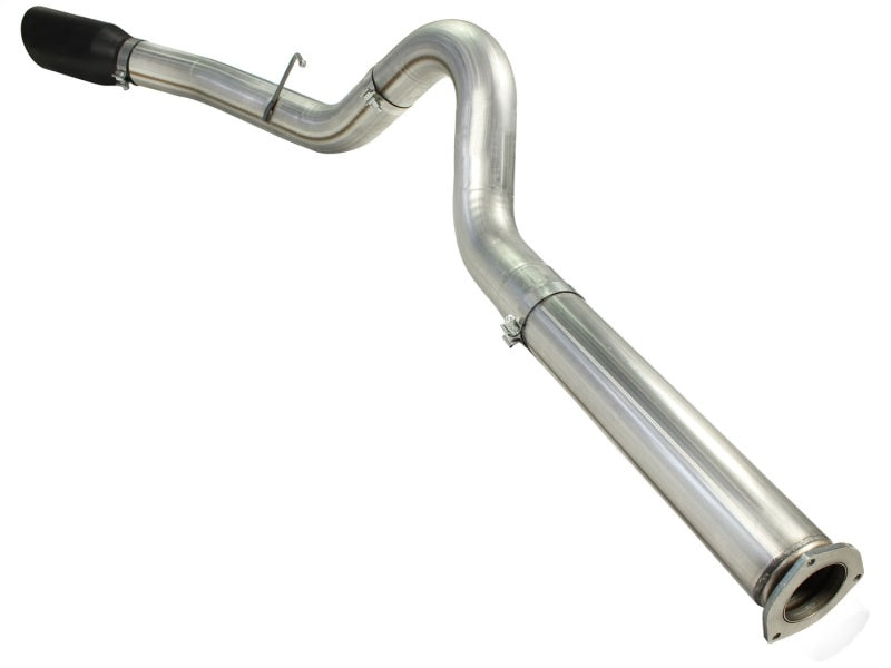 aFe MACHForce XP 5in DPF-Back Stainless Steel Exhaust , Blk,Ford Diesel Trucks 11-14 V8-6.7L td - DTX Performance