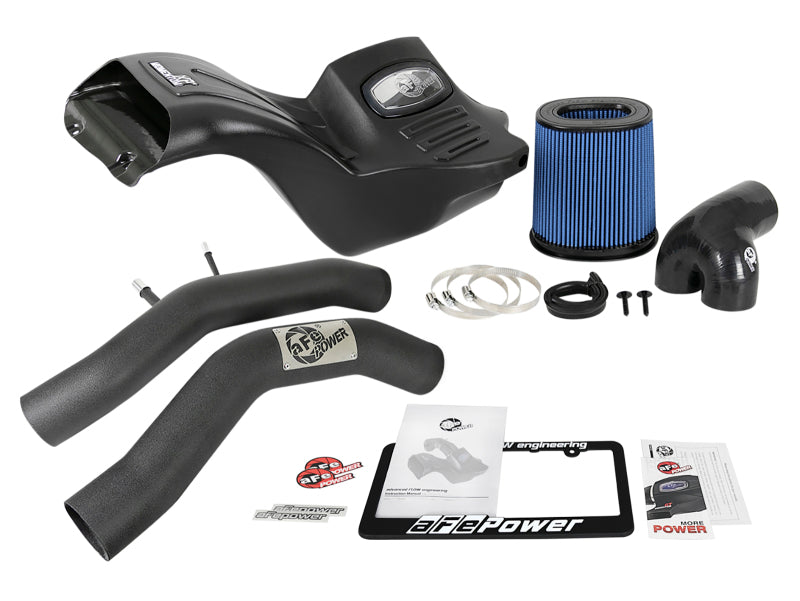 aFe Momentum XP Pro 5R Cold Air Intake System w/Black Aluminum Intake Tubes 15-18 Ford F-150 V8-5.0L - DTX Performance