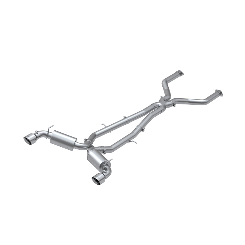 MBRP 17-19 Infiniti Q60 3.0L RWD/AWD Cat Back Dual Rear - DTX Performance