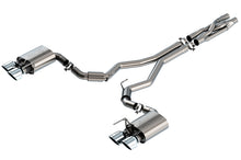 Load image into Gallery viewer, Borla 2020 Ford GT500 5.2L AT 3in ATAK CatBack Exhaust w/ Chrome Tips - DTX Performance