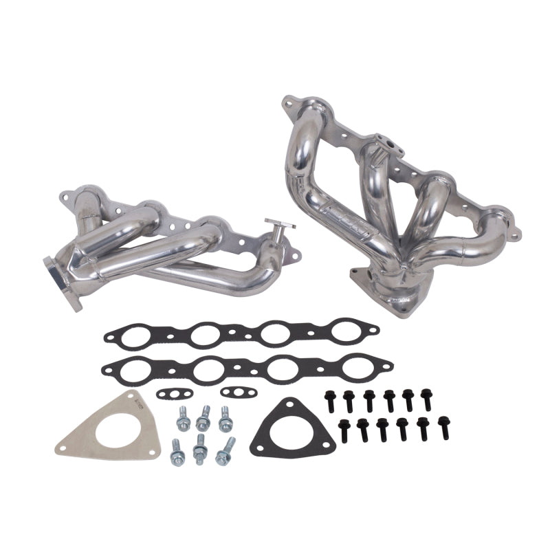 BBK 01-02 Camaro Firebird LS1 Shorty Tuned Length Exhaust Headers - 1-3/4 Silver Ceramic - DTX Performance