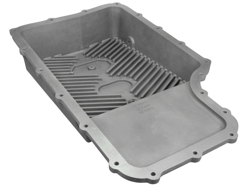 afe Transmission Pan (Raw); Ford Trucks 6R140 11-14 V8-6.7L (td) - DTX Performance