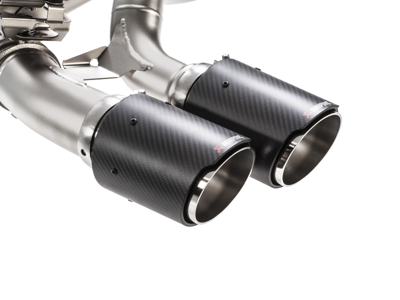 Akrapovic 16-17 BMW M2 F87 (Excl M2 Competition) Evolution Line Cat Back (Titanium) w/Carbon Tips - DTX Performance