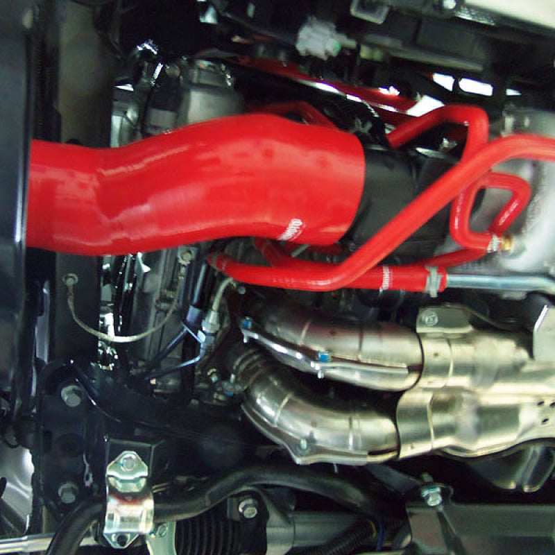 Mishimoto 2015 Subaru WRX Red Silicone Engine Air Box Hose Kit - DTX Performance