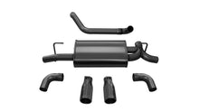 Load image into Gallery viewer, Corsa 18+ Jeep Wrangler JL 2.5in Dual Rear Exit Black Tips Sport Axle-Back Exhaust - DTX Performance