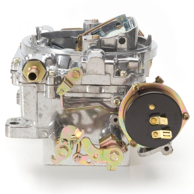 Edelbrock Carburetor Performer Series 4-Barrel 750 CFM Electric Choke Satin Finish - DTX Performance