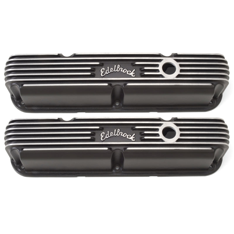 Edelbrock Valve Cover Classic Series Chrysler La 318-340-360 CI V8 Black - DTX Performance