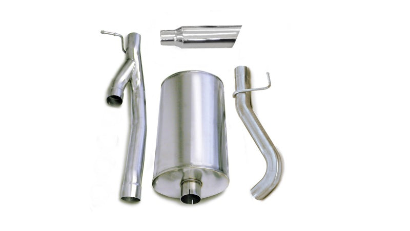 Corsa/dB 03-06 Chevrolet Silverado Ext. Cab/Short Bed 2500 6.0L V8 Polished Sport Cat-Back Exhaust - DTX Performance