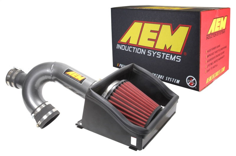 AEM 17-18 Ford F-150 3.5L V6 F/I Gunmetal Gray Cold Air Intake - DTX Performance