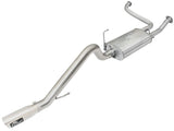 aFe MACHForce XP Exhaust Cat-Back 2.5/3in SS-409 w/ Polished Tip 05-15 Nissan Xterra V6 4.0L