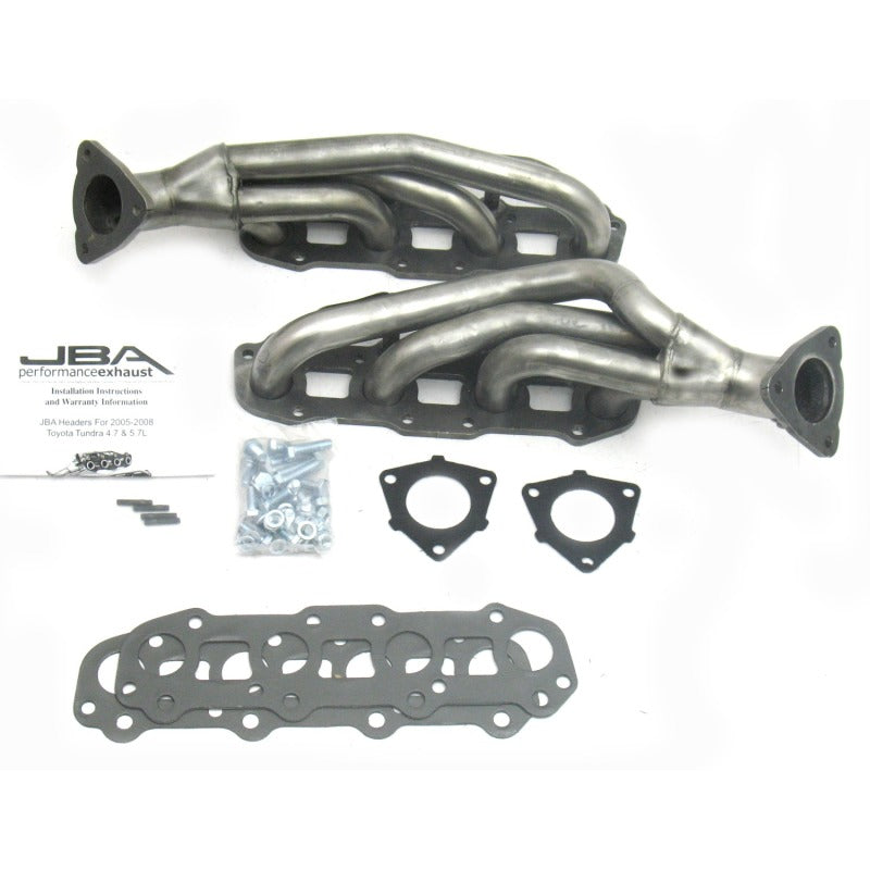 JBA 05-07 Toyota 4.7L V8 1-1/2in Primary Raw 409SS Cat4Ward Header - DTX Performance