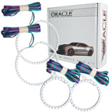 Oracle BMW 3 Series 06-11 LED Halo Kit - Non-Projector - ColorSHIFT